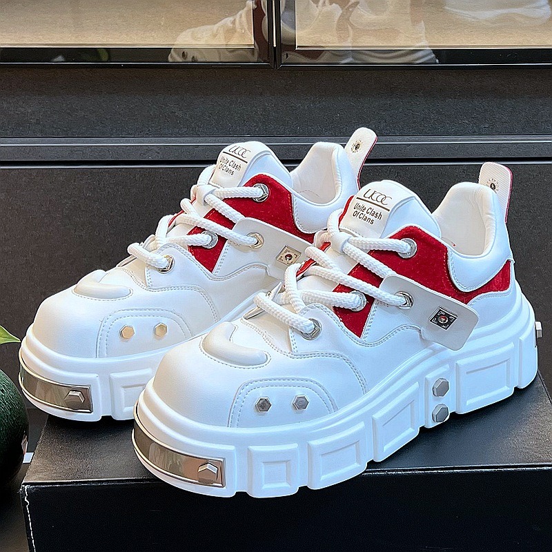 남성 신발 가을 겨울 캐주얼 스케이트보드 가죽 스니커즈 - Badminton Shoes 리뷰 및 가격