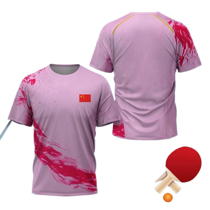 중국 드래곤 탁구 그래픽 T 셔츠 남성 의류 패션 배드 - Badminton Lovers 리뷰 및 가격